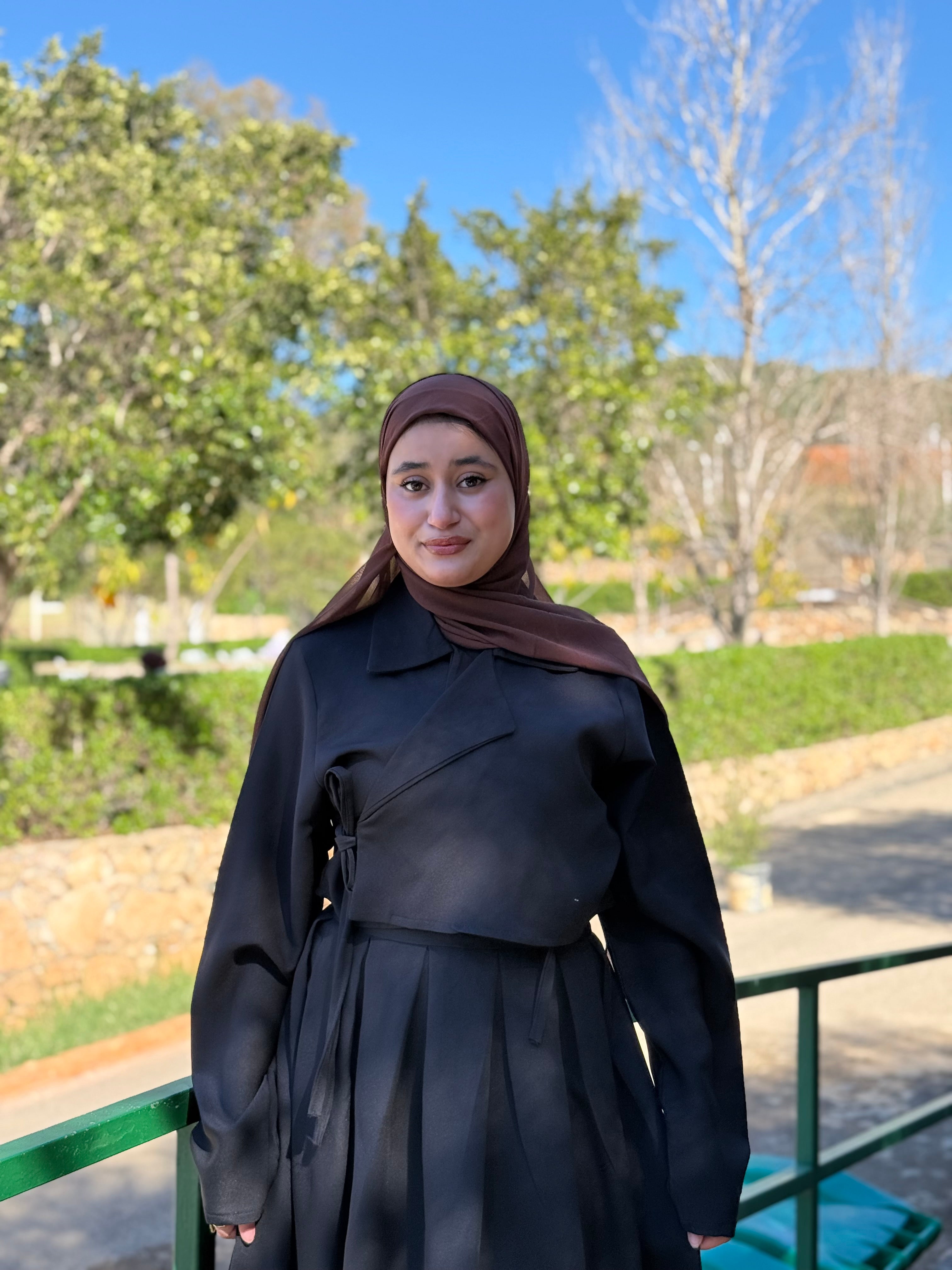 Ensemble croisé ( robe + veste )