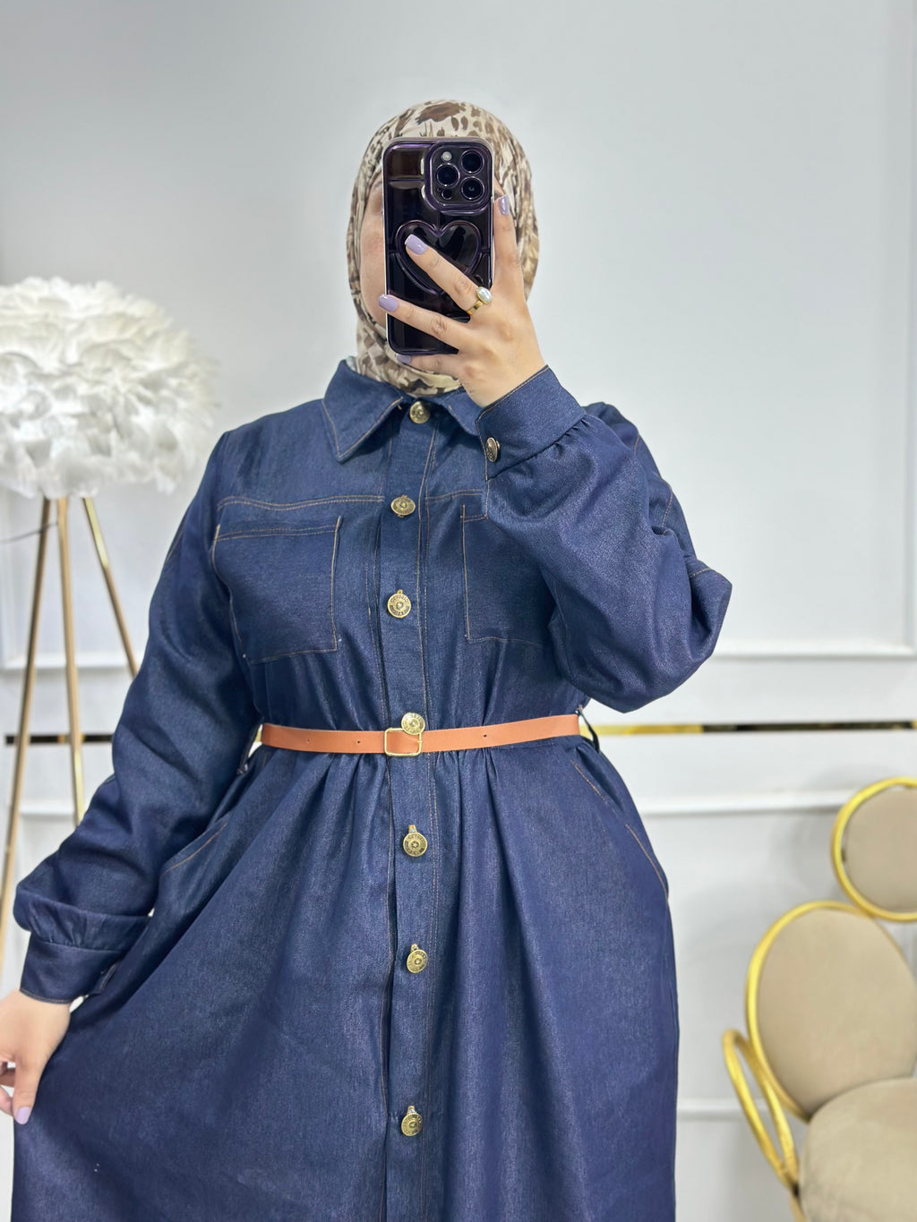 Robe jean